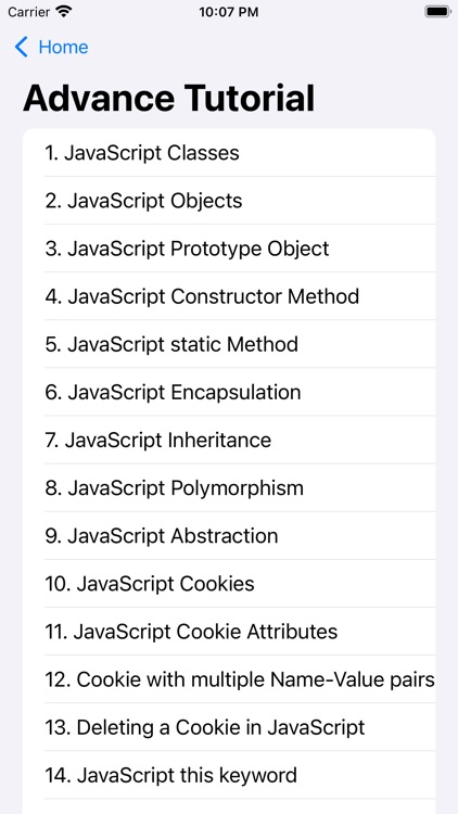 JavaScript Tutorial