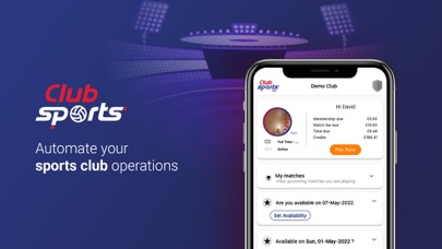 ClubSports.live® Screenshot