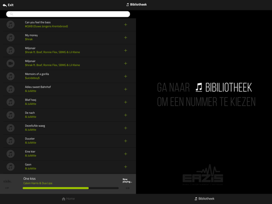 Screenshot #6 pour Eazis Jukebox App