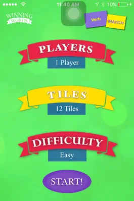 Game screenshot Verb Match apk