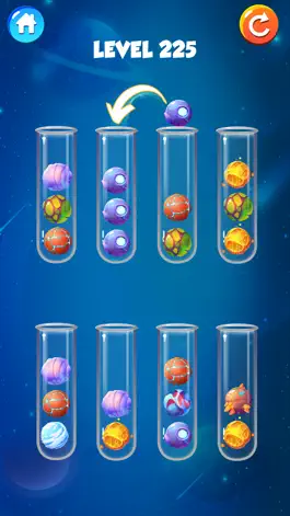 Game screenshot Galaxy Color Ball- Sort Games apk