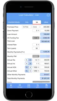 loan calc-lite iphone screenshot 4