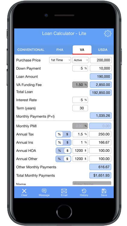 Loan Calc-Lite screenshot-3