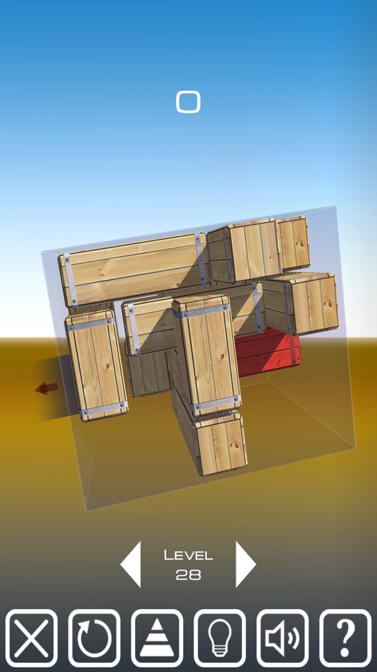 #4. Unblock Red Brick. 3D Space (iOS) 由: Ruslan Goncharenko