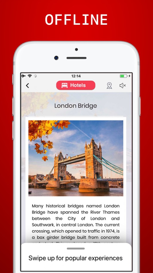 #5. London Travel Guide with Map (iOS) Podle: Jorge Herlein