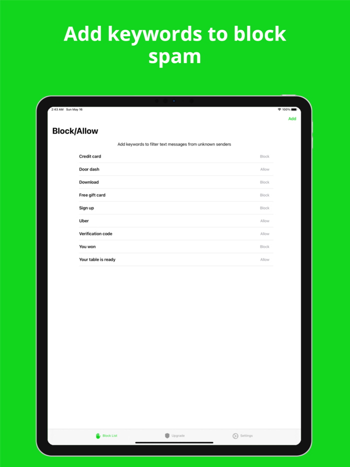Dont Text Block Spam Texts