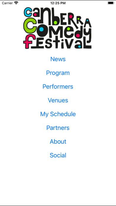 Canberra Comedy Festival Screenshot