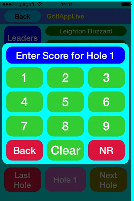 GolfAppLive