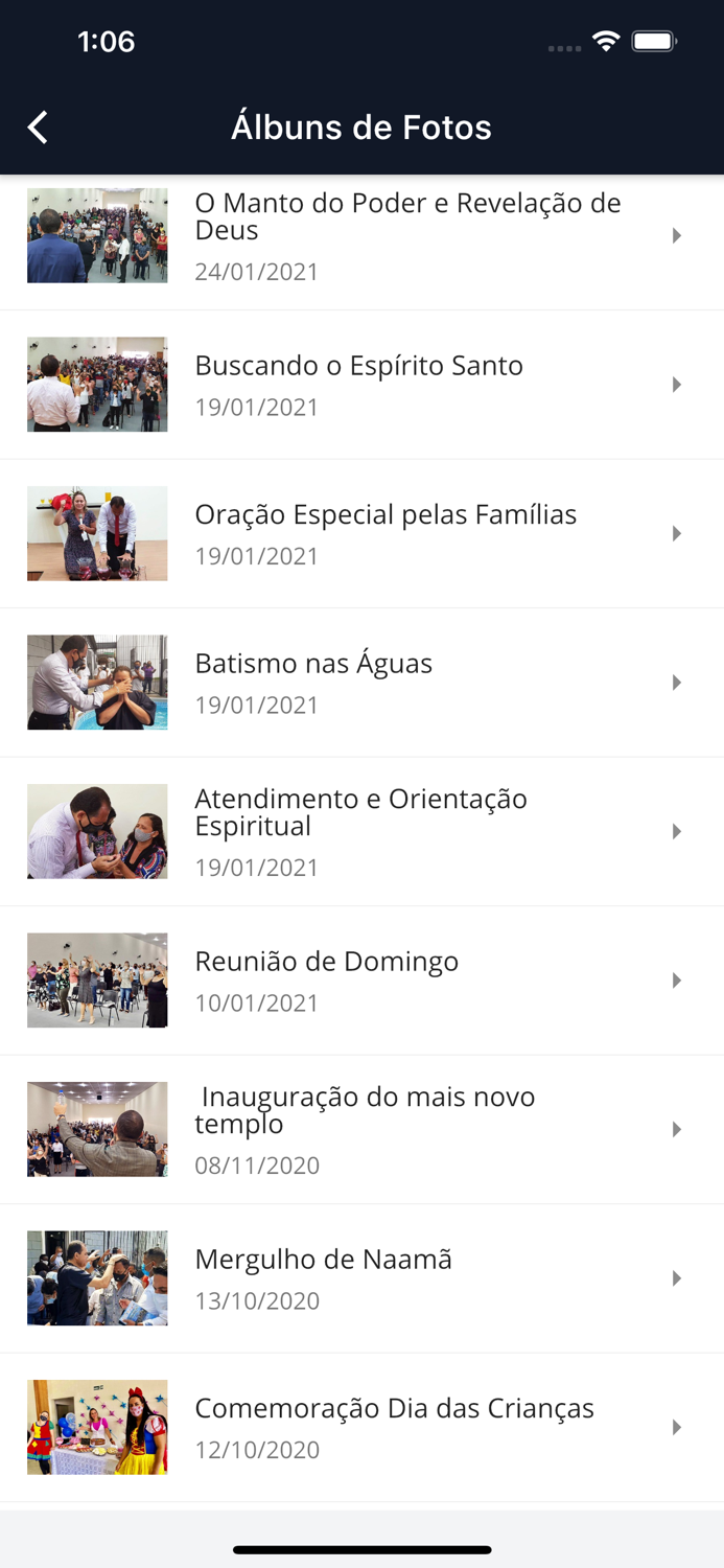 T. da Glória e Renovo de Deus