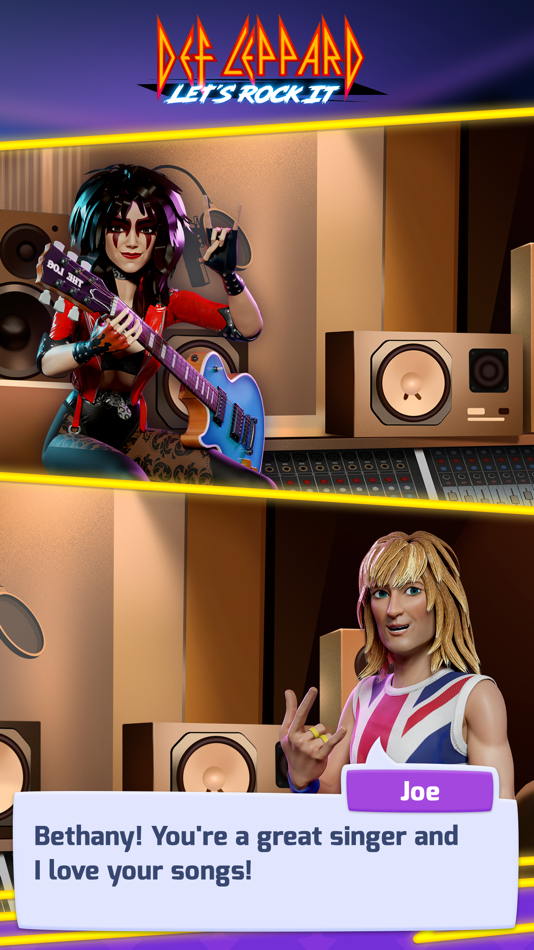 #9. Def Leppard - Let's Rock It! (iOS) Podle: PURE BREAD INC