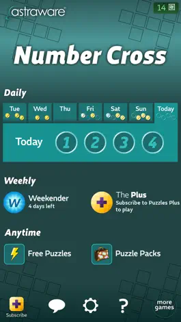 Game screenshot Astraware Number Cross apk