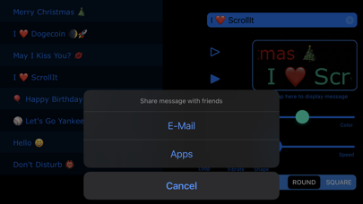 ScrollIt 2X: display scrolling messages Screenshot 3