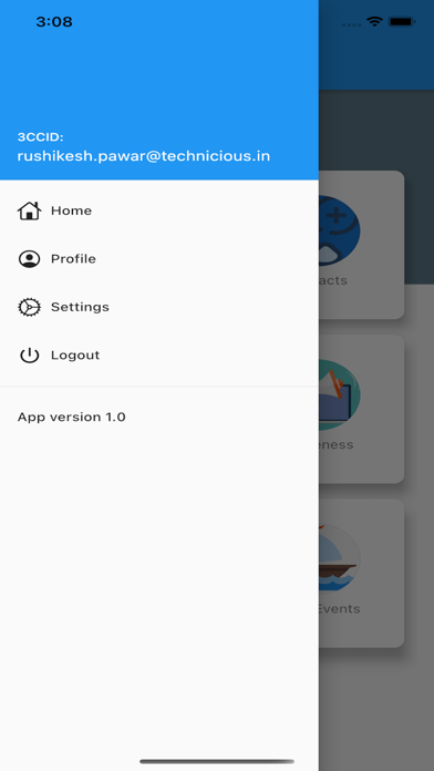 3C-HealthPassport Screenshot