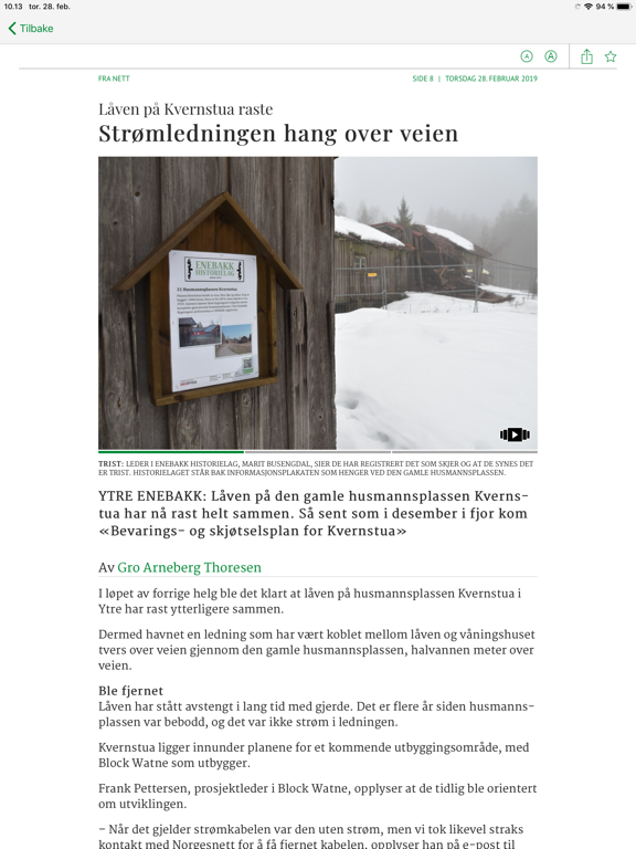 Screenshot #5 pour Enebakk Avis eAvis