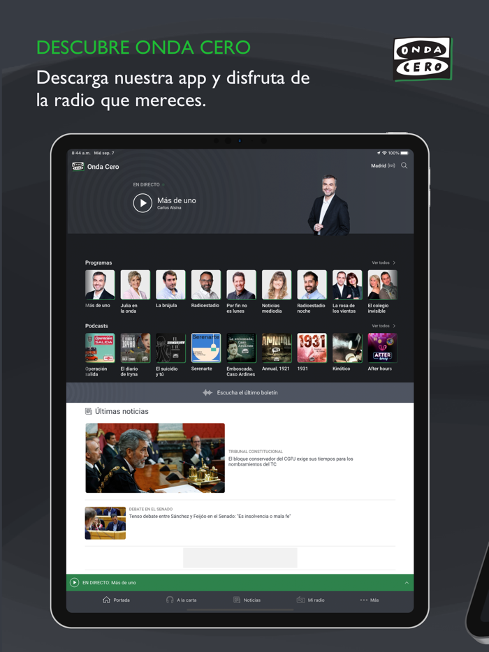 Onda Cero Radio FM y Podcast