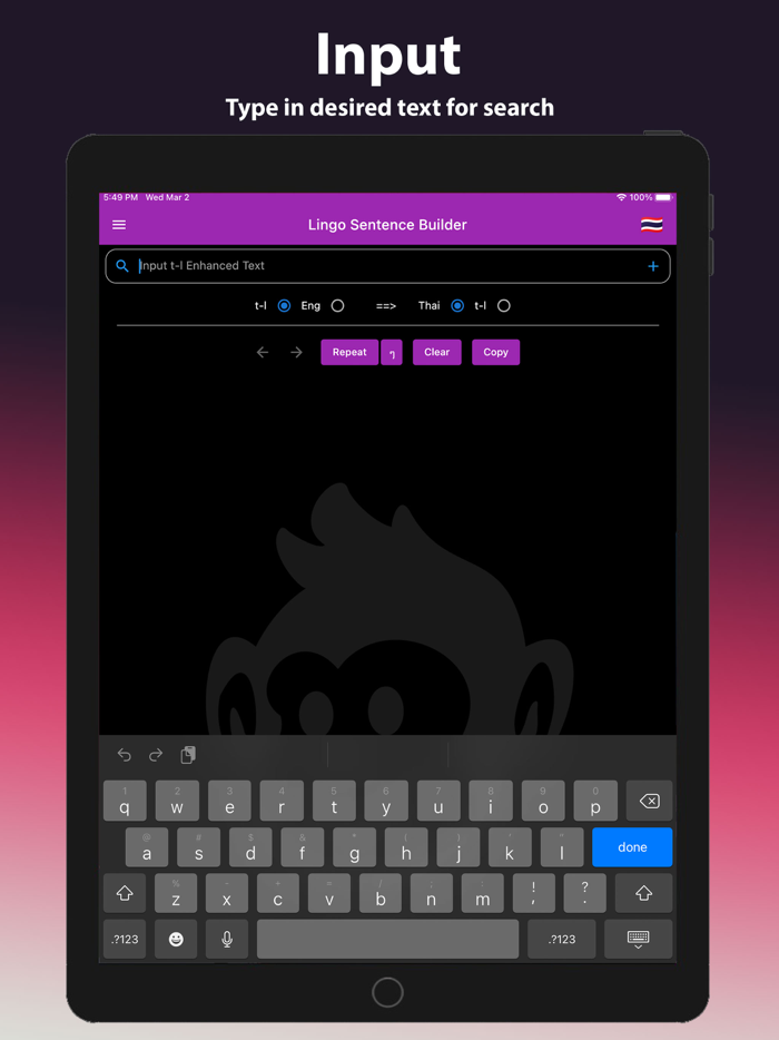 THF Thai Language Romanization