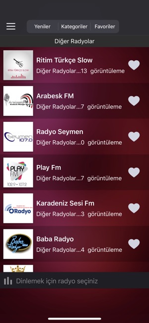 Radyo Dinle - Türkçe Radyolar on the App Store