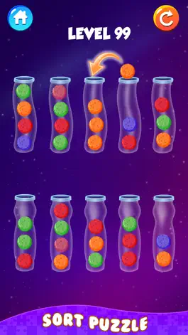 Game screenshot Galaxy Color Ball- Sort Games mod apk