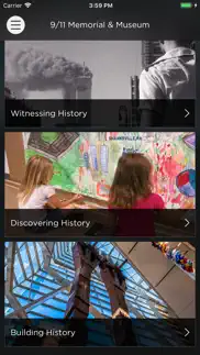 9/11 museum audio guide iphone screenshot 2