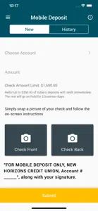 New Horizons CU Mobile Banking screenshot #5 for iPhone