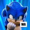 Icon Sonic 2 Movie WA Stickers