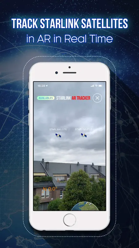 Starlink Satellite AR Tracker screenshot 1 of 8
