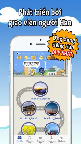 Game screenshot Từ vựng và ngữ pháp tiếng Hàn apk