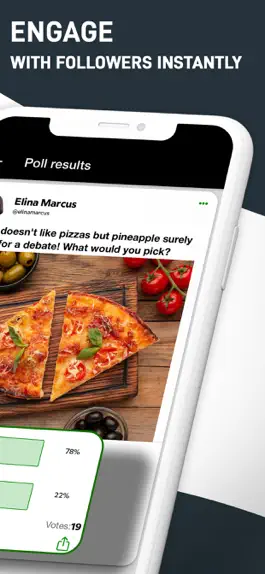 Game screenshot Pollinate Multimedia Polls apk