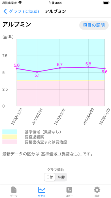 healthTrack screenshot1