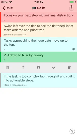 Manageable: Nested ToDo Lists screenshot 2