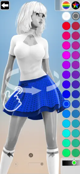 Game screenshot DressDolls 3D Color & Dress Up hack