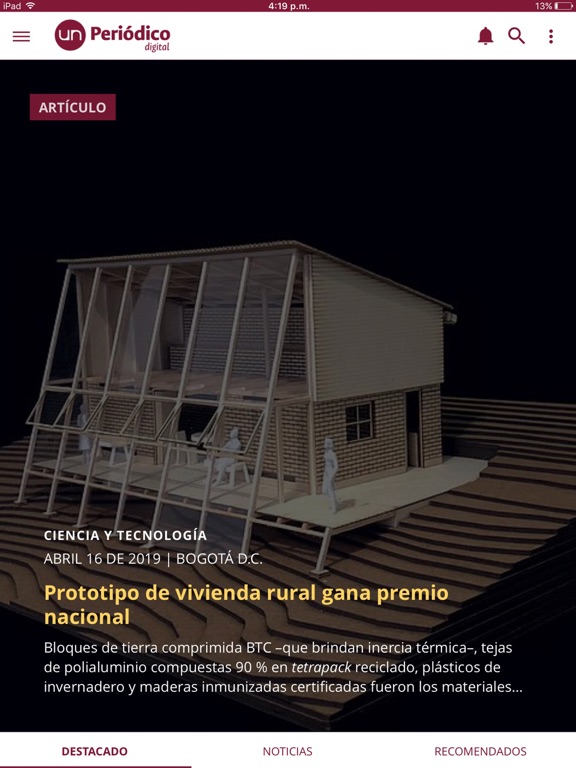 Screenshot #4 pour Periodico UNAL