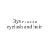 Rys eyelash and hair icon
