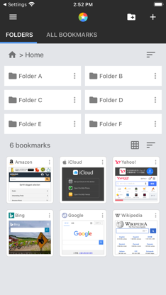 VisiMarks: Bookmark Manager screenshot 2