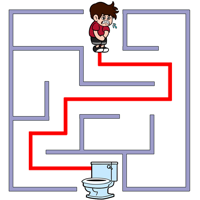 Maze Escape Toilet Rush