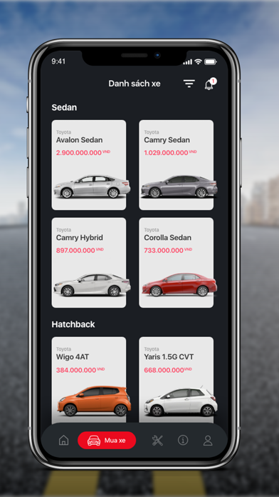 TOYOTA Vietnam Screenshot