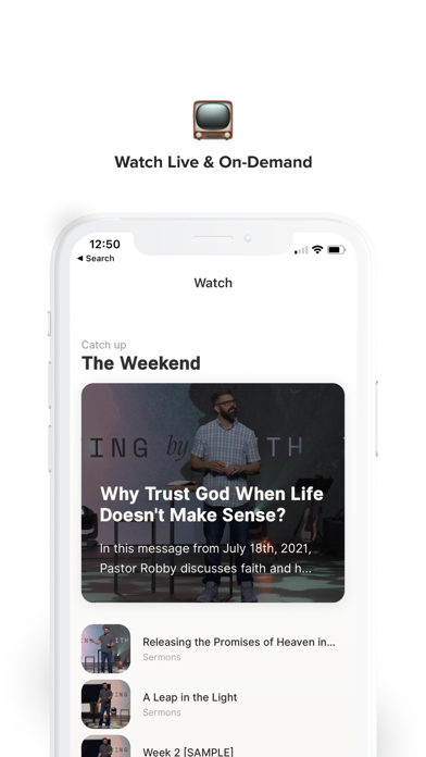 Fellowship Bible Church NWA Screenshot