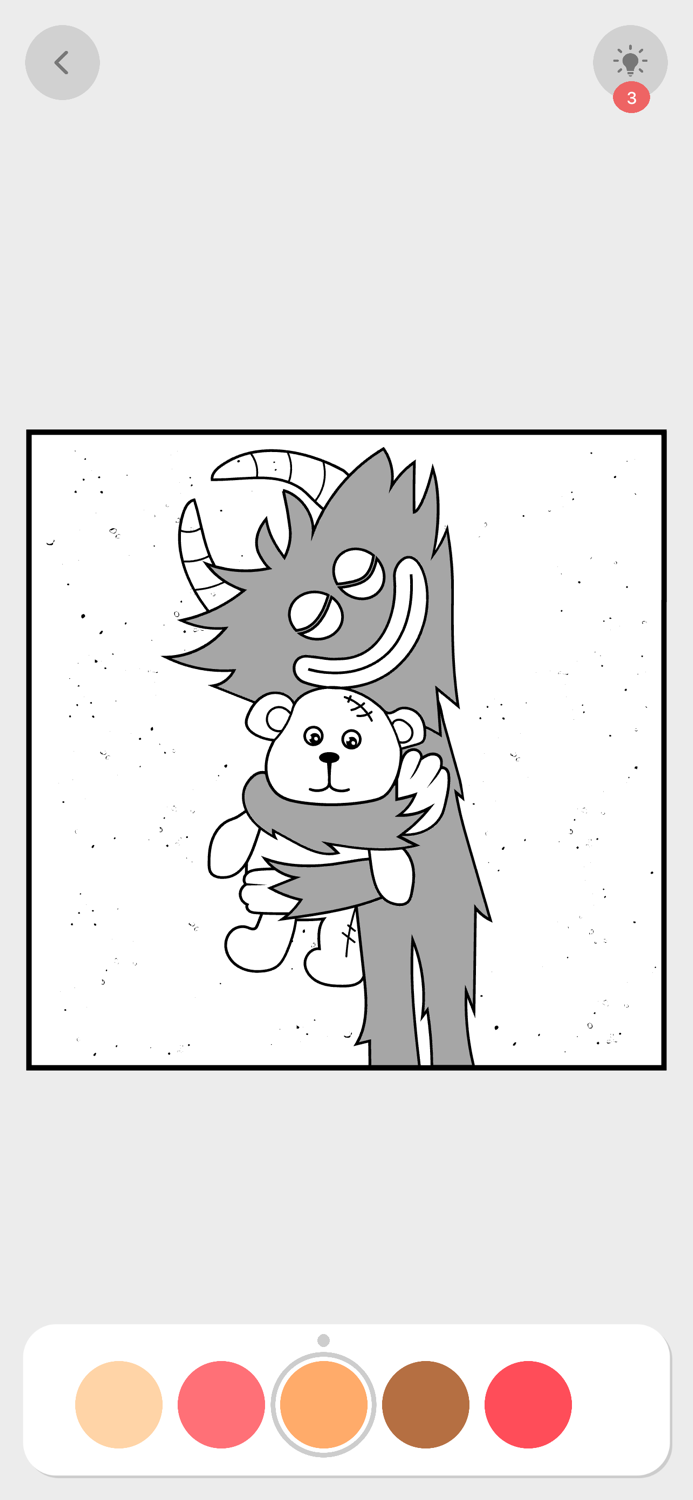 Pretty coloring book