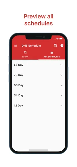 Game screenshot DHS Schedule App hack
