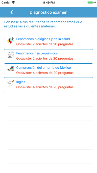 Mi guia Exani Uno Pro Screenshot