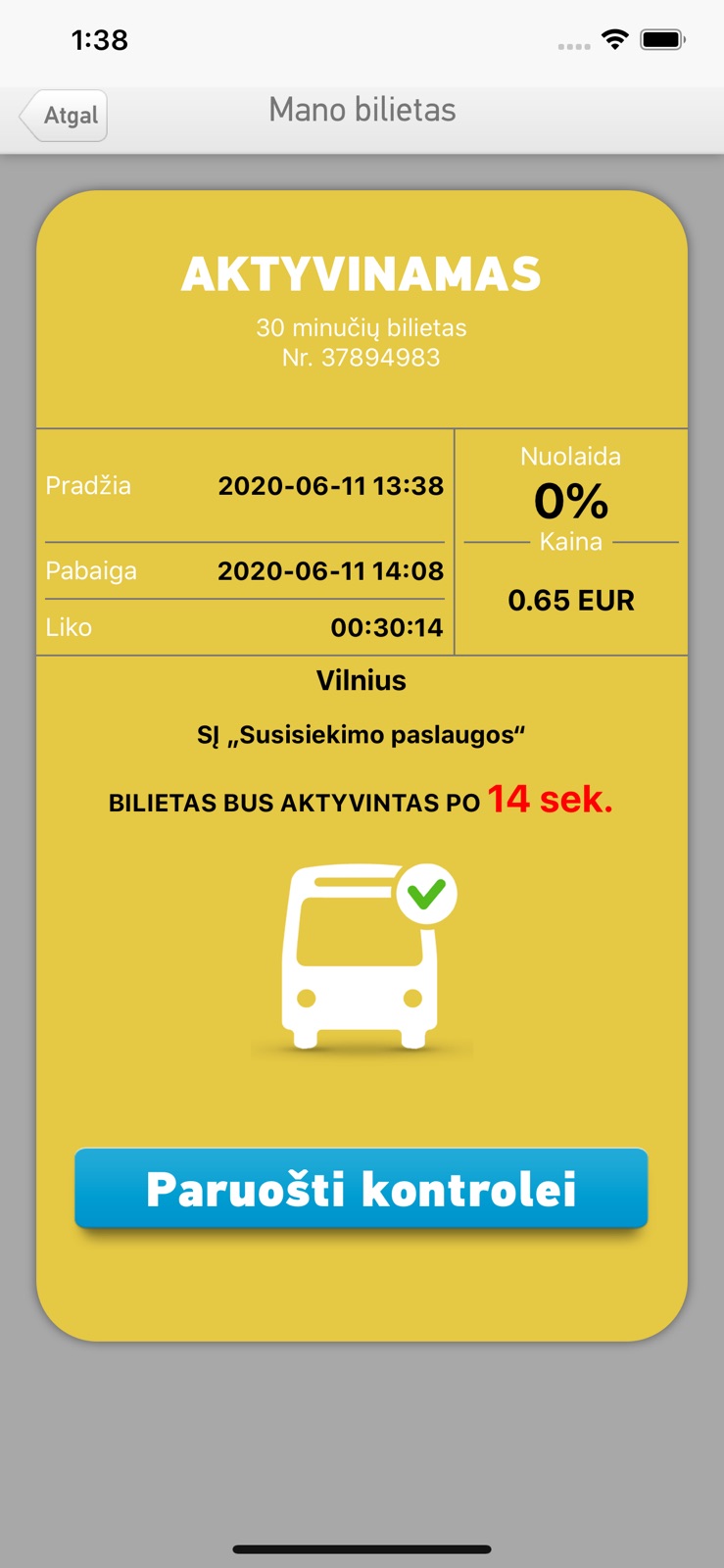 m.Ticket iphone screenshot 3