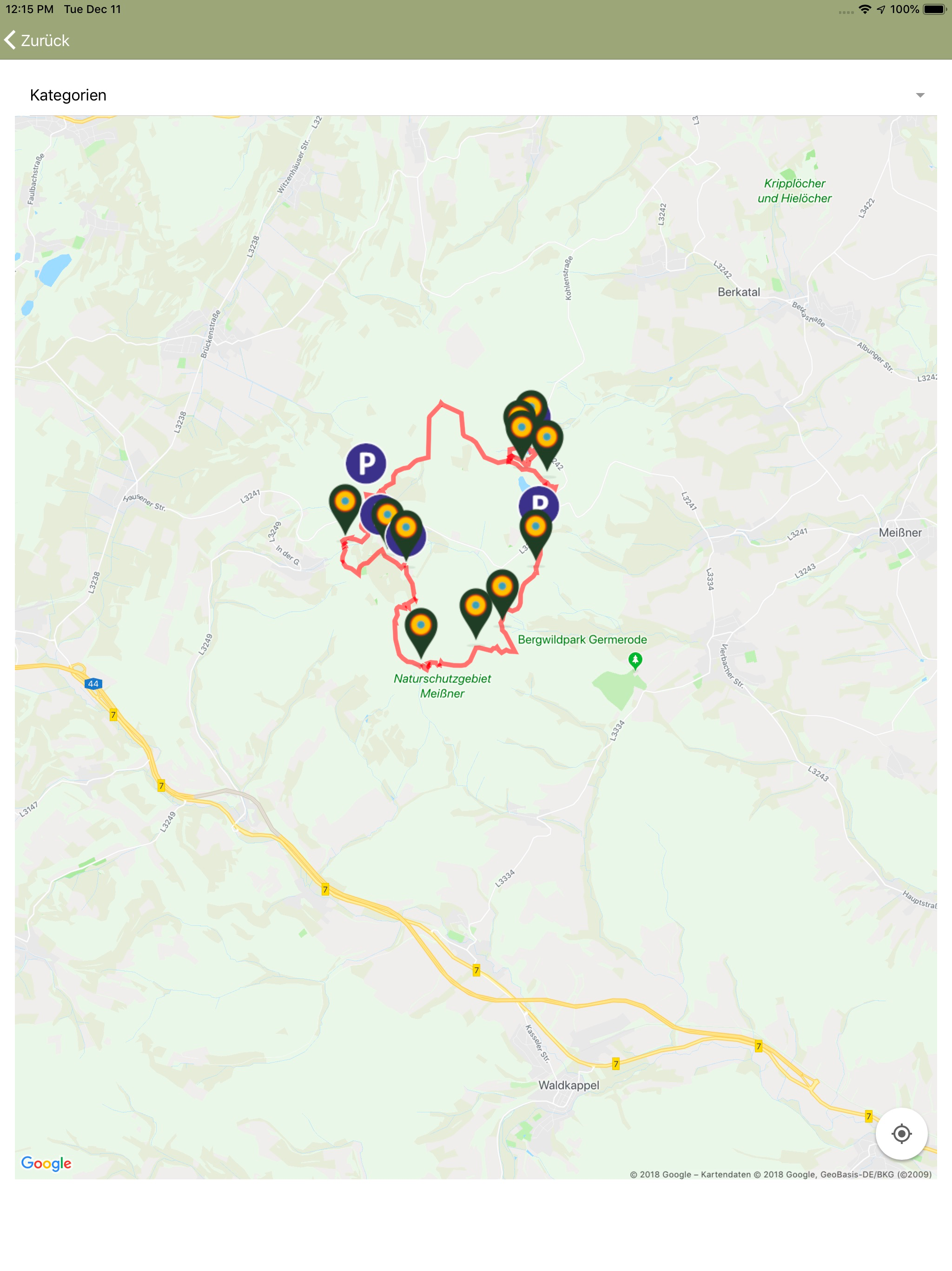 Geo-Naturpark Frau Holle