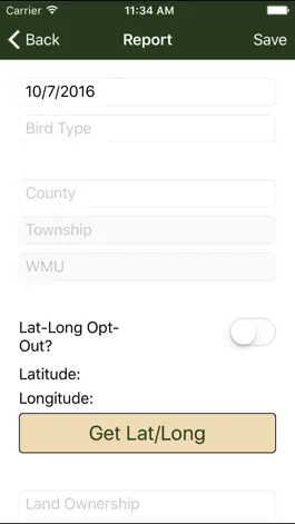 Game screenshot Grouse Woodcock Survey hack