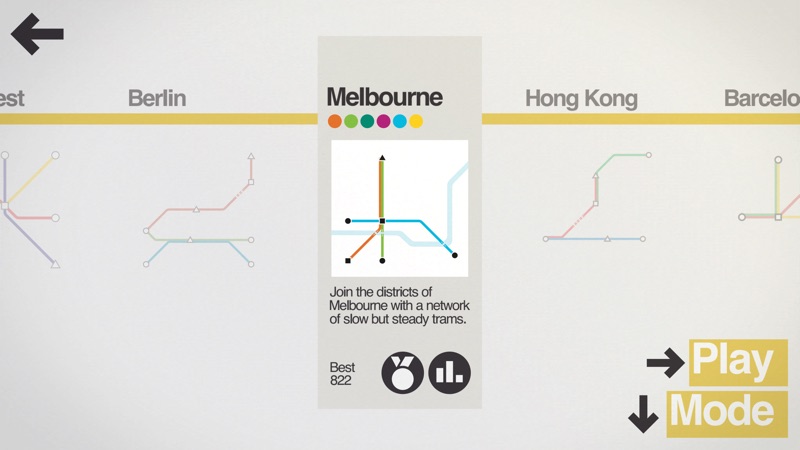 Mini Metro screenshot 2