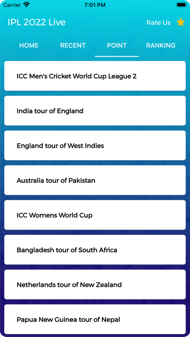 IPL 2022 Live Screenshot