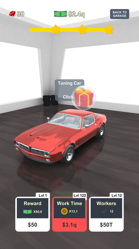 #4. Idle Car Tuning: car simulator (iOS) Podle: MOONEE PUBLISHING LTD