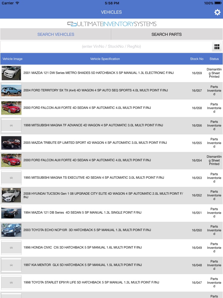 iPad screenshot