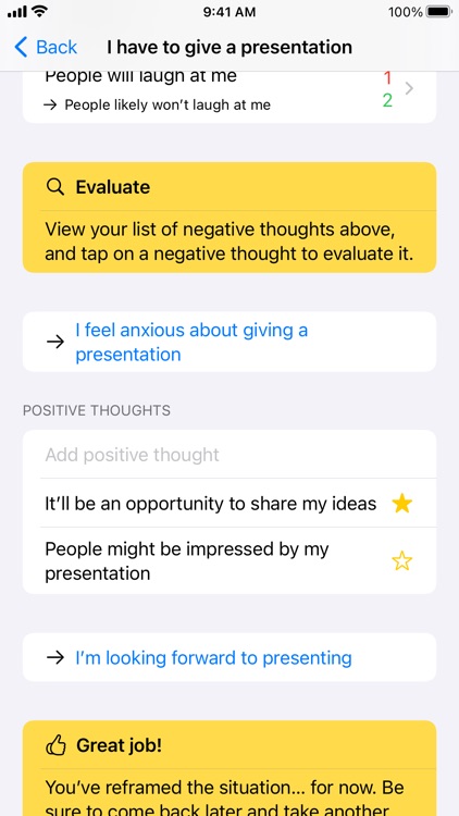 Thought Records screenshot-4