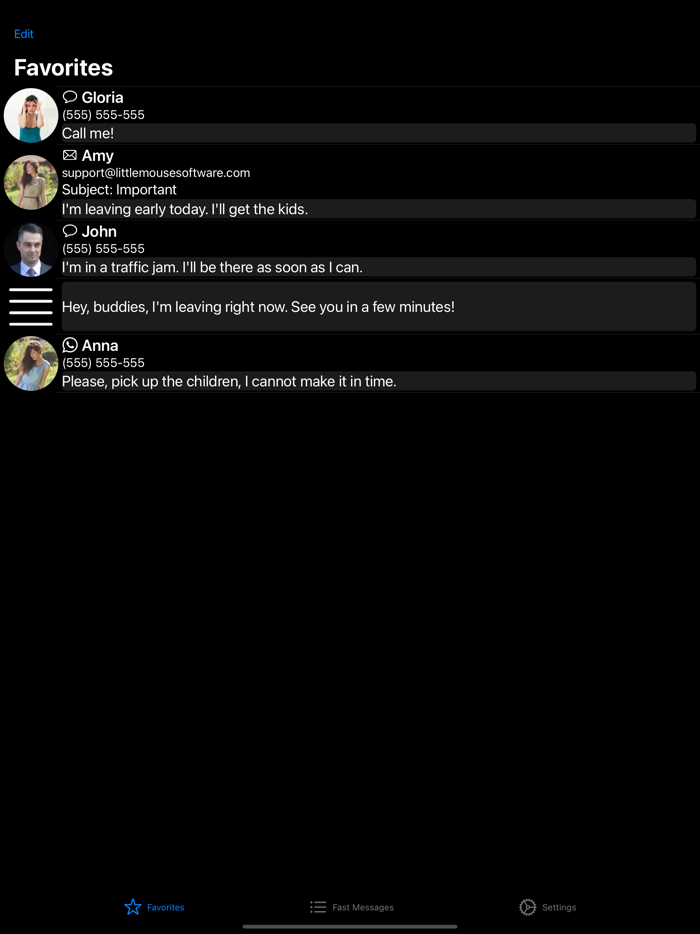 Fast Messages and Widgets Pro