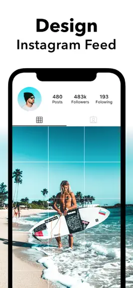 Game screenshot Grid・Photo Split for Instagram mod apk